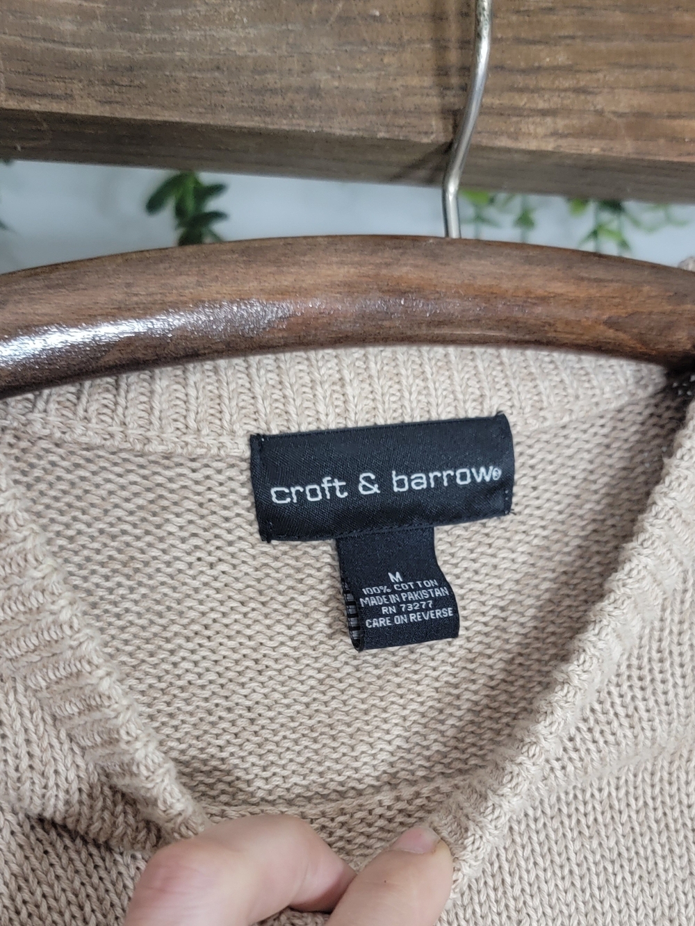 Cozy Cream Coastal Fisherman Stripe Sweater | Nautical Cream Navy Knit Pullover - Picture 7 of 7